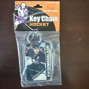 New With Tags, Pittsburgh Penguins Evgeni Malkin Key Chain
